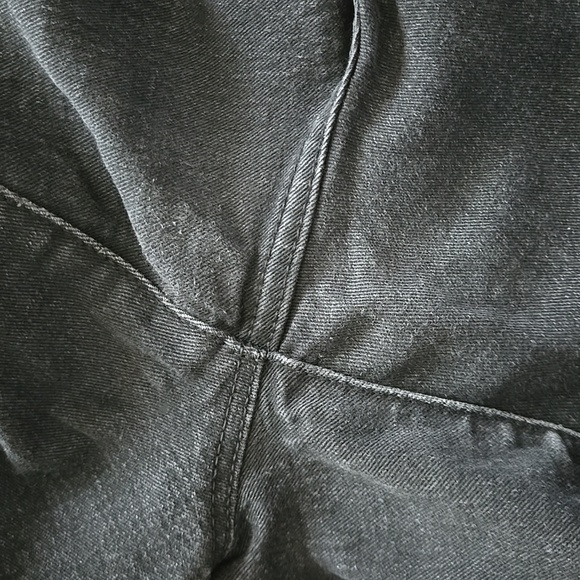 OLD NAVY black pull-on jeans. Women's sz 20. - Picture 7 of 8